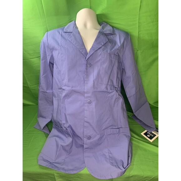 ADAR  Unisex Doctor Workwear Uniform Multiple Pockets Consultation Coat XL Size. - Picture 6 of 14